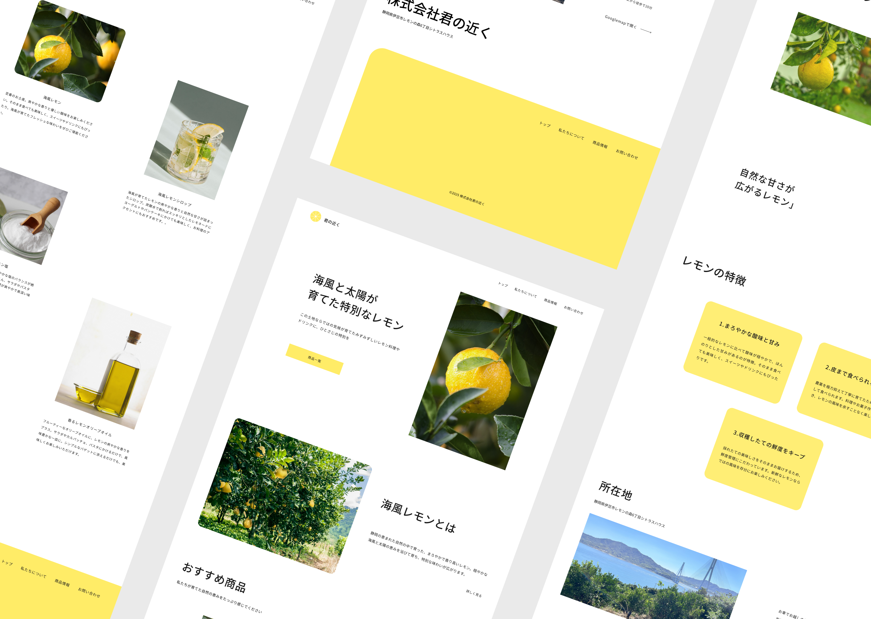 desktop design of the project
